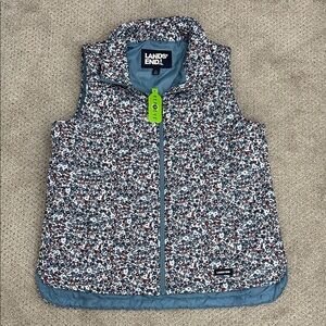 NWT Lands’ End Polyester Vest